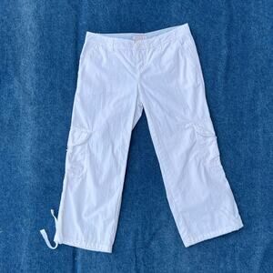 y2k tommy jeans low rise cargo capris